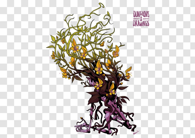 Yellow Musk Creeper Pathfinder Roleplaying Game Dungeons & Dragons Clip Art - Concept - Plant Transparent PNG