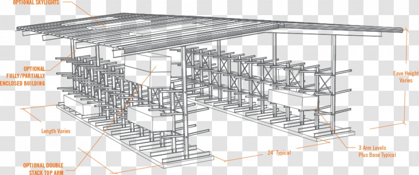Building Materials Engineering Structure - Steel - Big Transparent PNG