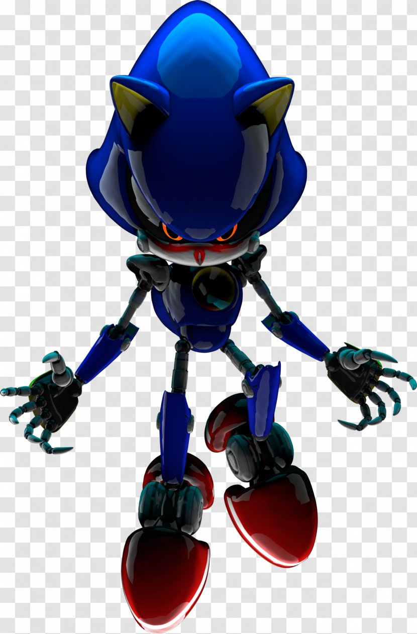 Metal Sonic The Hedgehog & Sega All-Stars Racing CD Boom: Rise Of Lyric - Drawing Transparent PNG