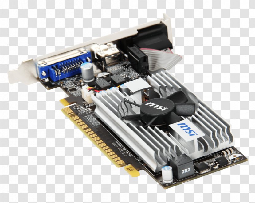 Graphics Cards & Video Adapters NVIDIA GeForce GT 620 430 710 - Microstar International - Nvidia Transparent PNG