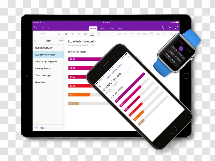 Microsoft OneNote Note-taking Evernote - Notetaking Transparent PNG