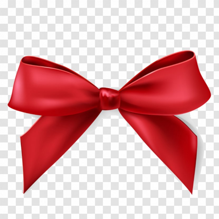 Christmas Gift Ribbon Clip Art - Satin HD Transparent PNG