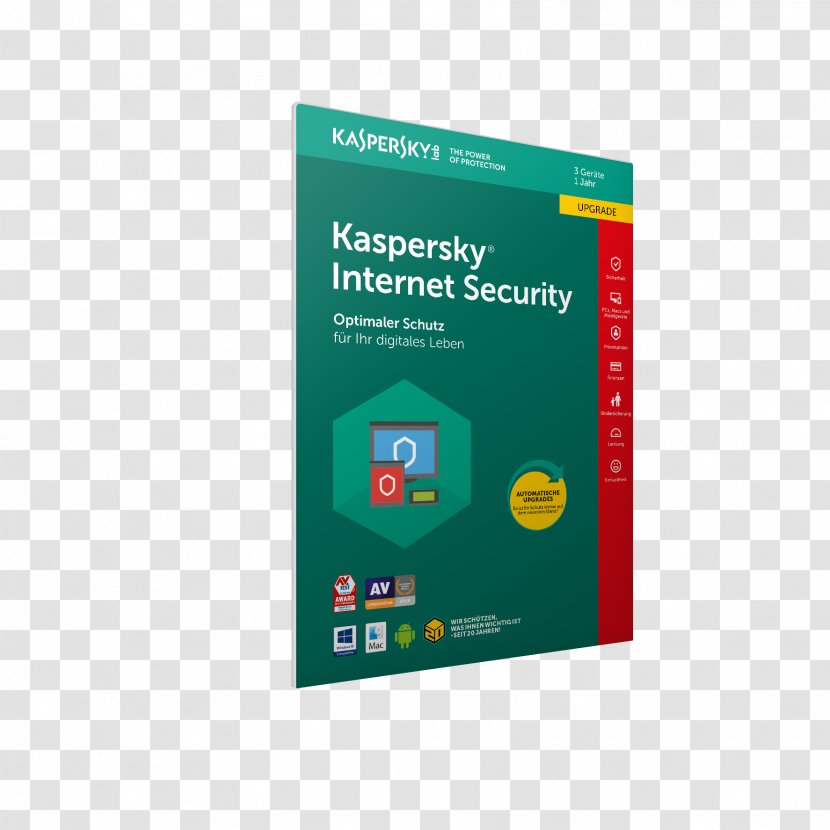 Kaspersky Internet Security Computer Software Lab Antivirus - Update - Android Transparent PNG