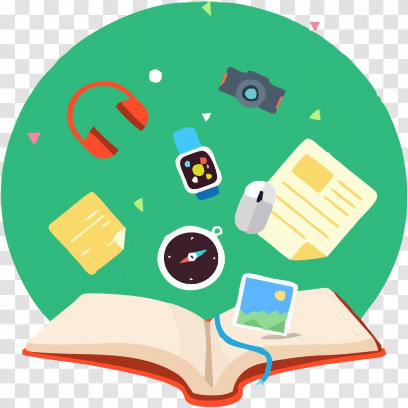 Icon - Material - Living With Books And Objects Transparent PNG