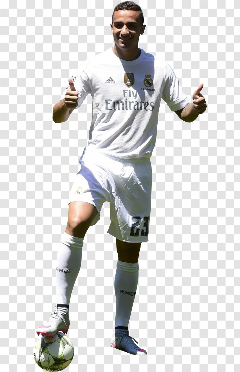 Danilo Real Madrid C.F. Jersey Football Player Transparent PNG