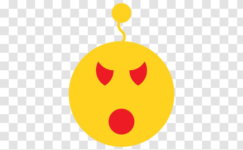 Emoticon Anger Clip Art - Fruit - Emoji Transparent PNG