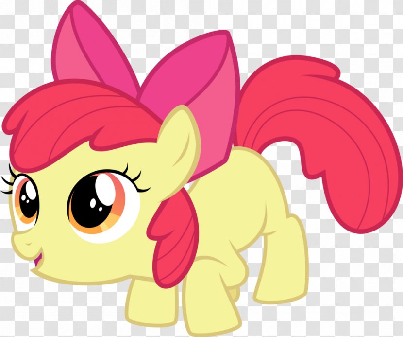 Apple Bloom Applejack Rainbow Dash Pony Cutie Mark Crusaders - Flower - Vector Transparent PNG