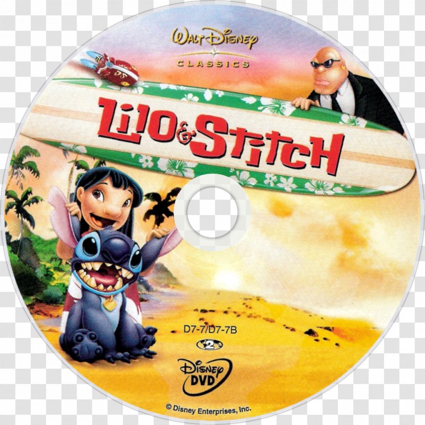 Lilo & Stitch Pelekai Compact Disc Film - Flavor - Dvd Transparent PNG