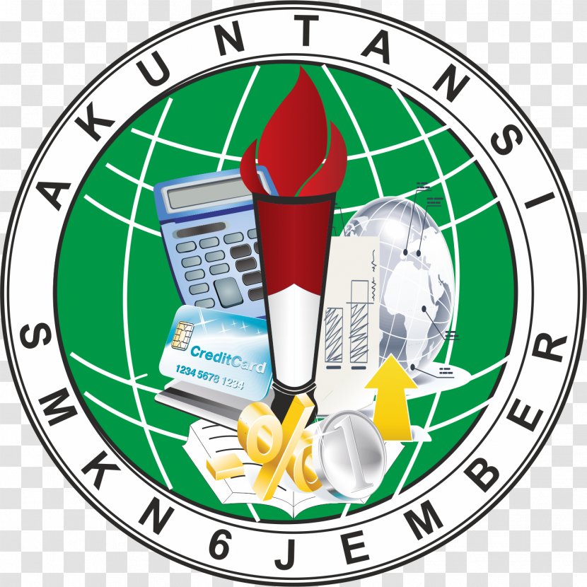 SMK Negeri 6 Jember Vocational School Logo Organization Elementary - Class - RF Online Transparent PNG