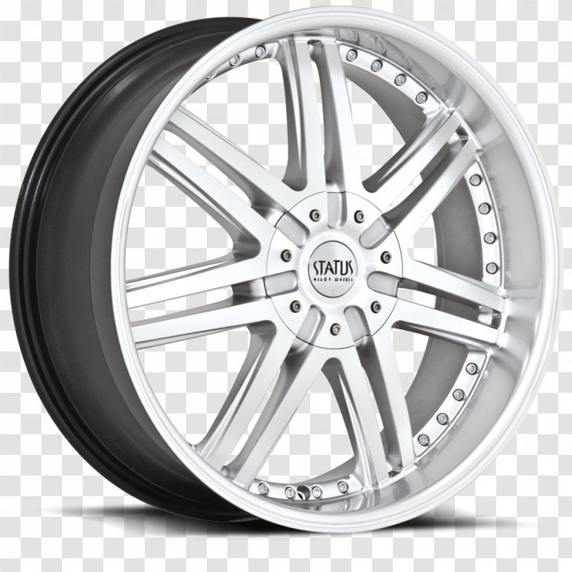 Alloy Wheel Car Tire Spoke Rim - Bicycle Wheels Transparent PNG