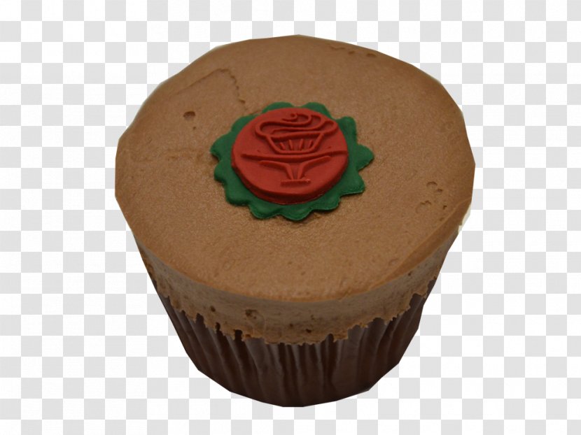 Cupcake Muffin Praline Buttercream Chocolate - Cake Transparent PNG