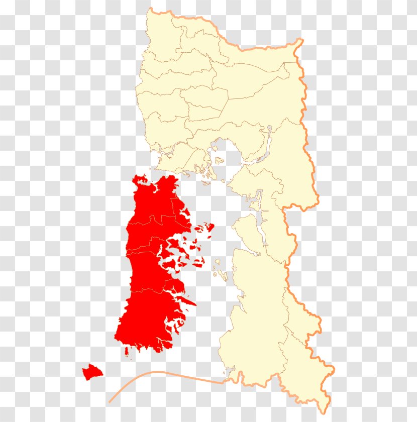 Ancud Castro Isla Chiloe Map Archipelago - Area Transparent PNG