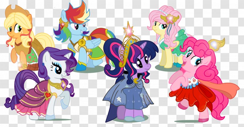 Pony Pinkie Pie Rarity Twilight Sparkle Rainbow Dash - Fictional Character - Multicolored Ribbons Transparent PNG