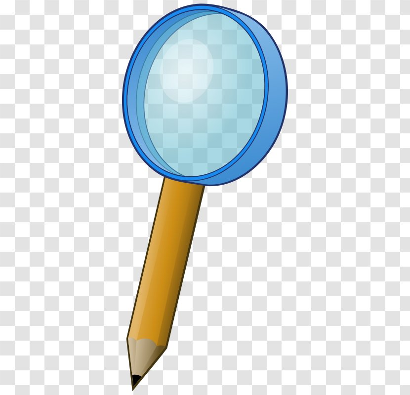 Pencil Drawing Clip Art - Magnifying Glass Transparent PNG