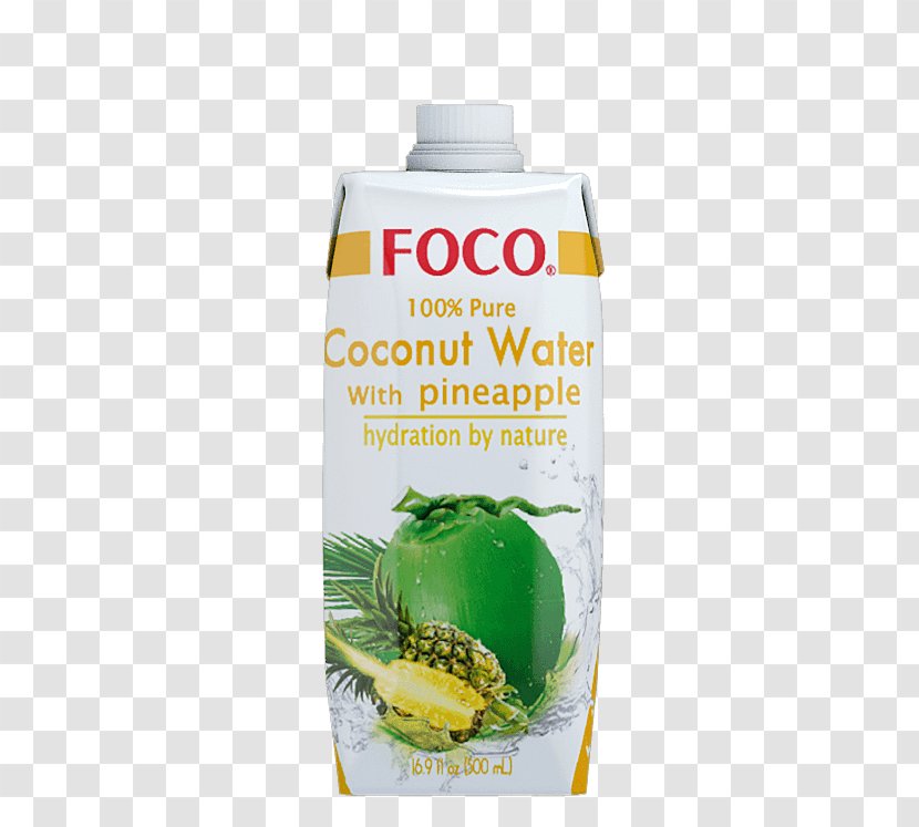 Coconut Water Juice Milk Thai Cuisine - Pineapple Transparent PNG