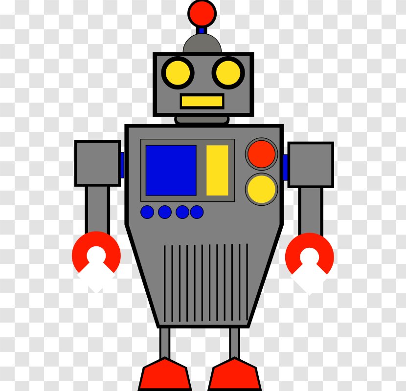 Clip Art Image Robot Drawing - Cartoon Transparent PNG