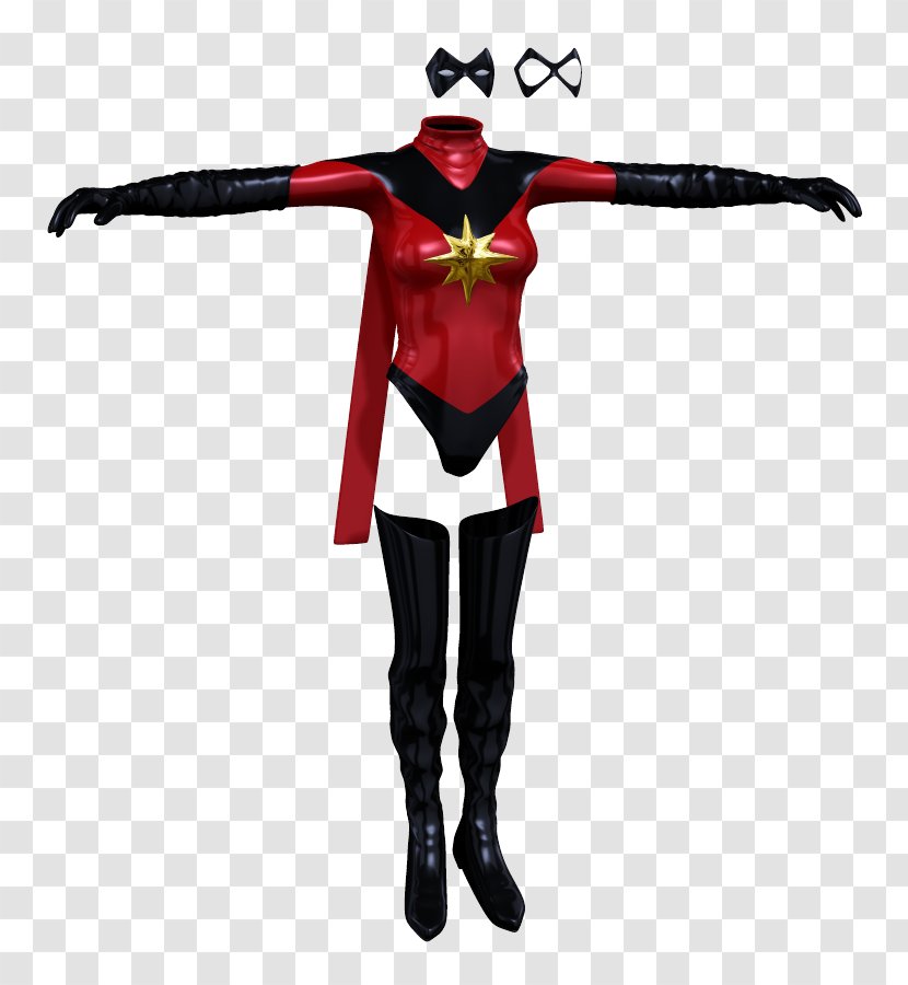 Superhero Costume - Ms Marvel Transparent PNG