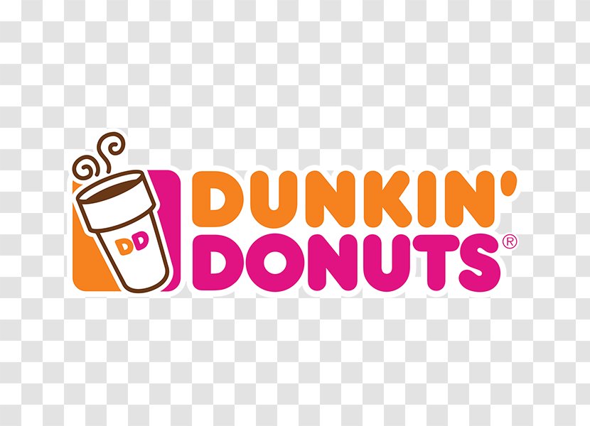Dunkin' Donuts American Muffins Logo Fast Food - Cartoon - Costco Transparent PNG