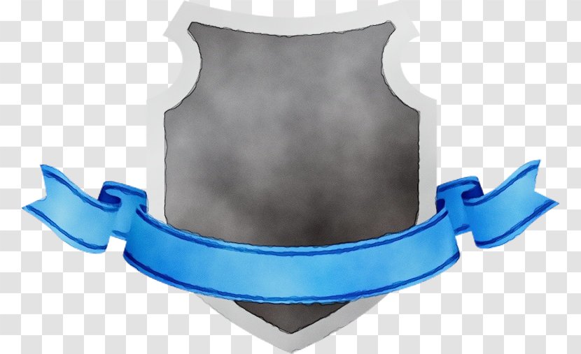 Shield Neck Helmet - Watercolor Transparent PNG
