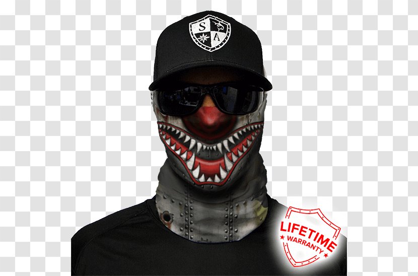 Face Shield Mask Balaclava Neck Gaiters - Skull Transparent PNG