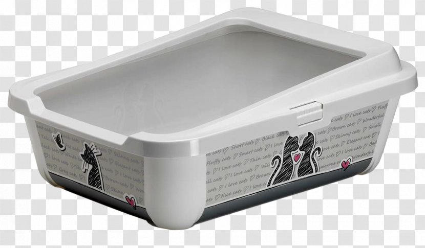Cat Litter Trays Bedding Toilet Sandboxes - Container Transparent PNG