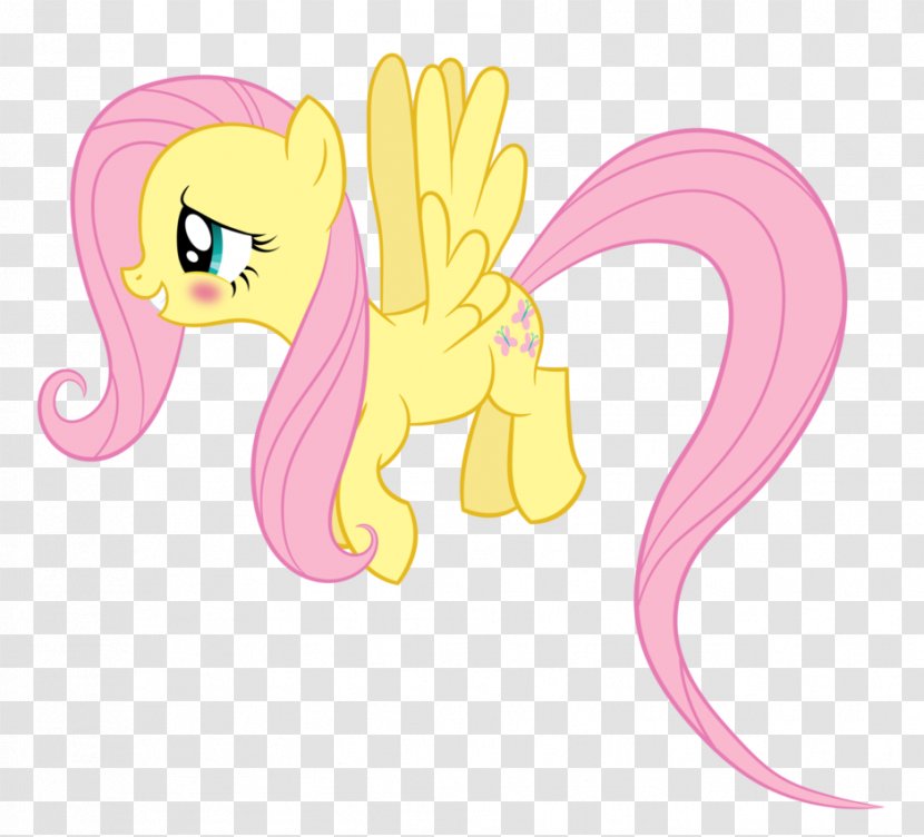 Fluttershy Pinkie Pie Pony Rainbow Dash Applejack - Silhouette - My Little Transparent PNG