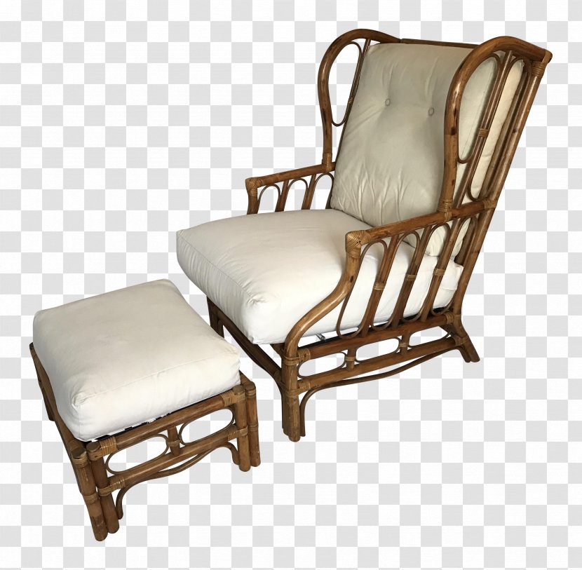 Wing Chair Rattan Wicker Furniture - Noble Transparent PNG