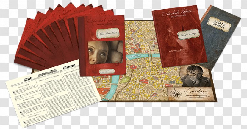 Sherlock Holmes Versus Jack The Ripper Holmes: Consulting Detective Museum Game - Complete Collection Book House Transparent PNG