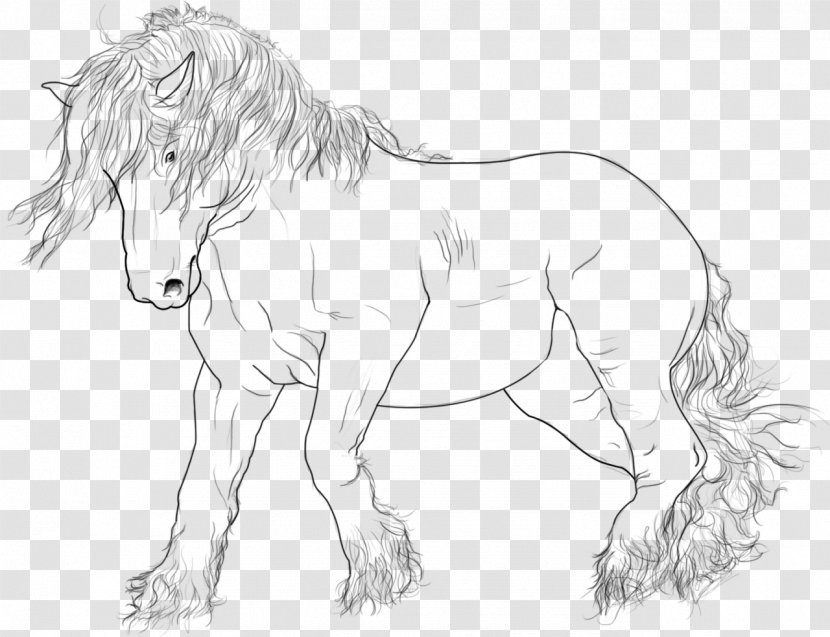 Gypsy Horse Mane Tennessee Walking Pony Mustang - Like Mammal Transparent PNG