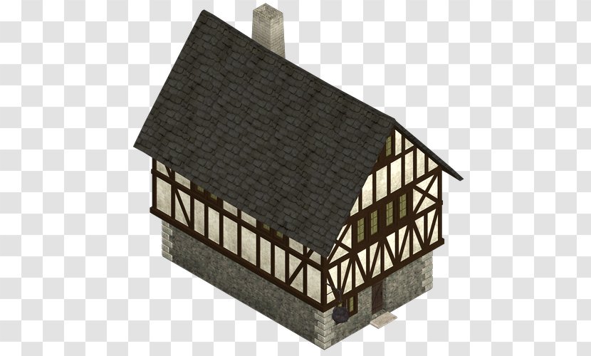 Middle Ages House Building Roof Medieval Architecture - Barn Transparent PNG