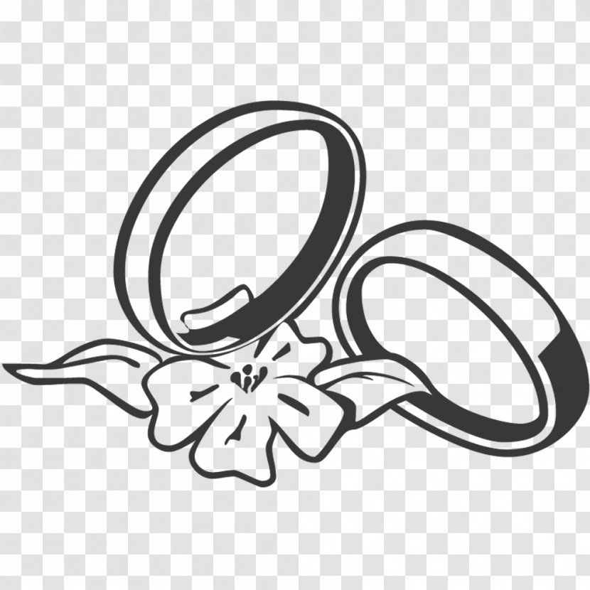 Drawing Coloring Book Wedding Ring Clip Art - Flower Transparent PNG