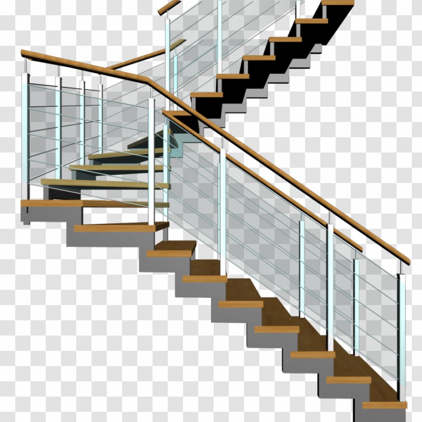 Stairs Handrail Furniture Baluster - Planning Transparent PNG