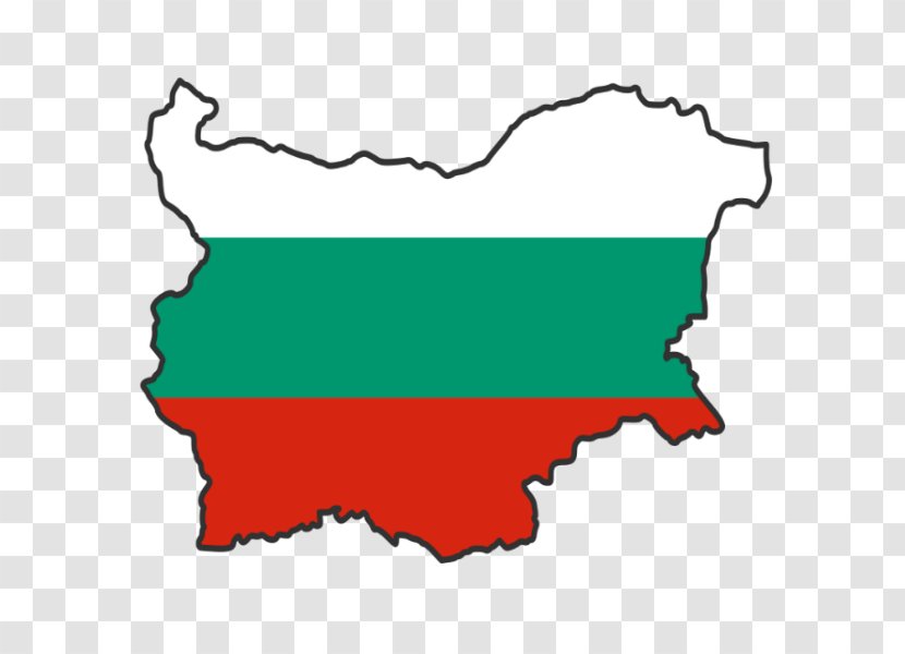 Flag Of Bulgaria Google Maps - Vector Map Transparent PNG