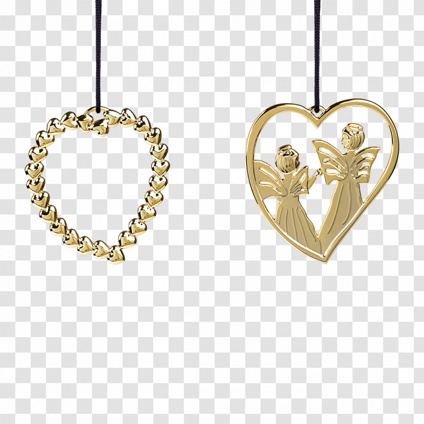 Julepynt Christmas Tree Gilding - Fashion Accessory - Gold Heart Transparent PNG