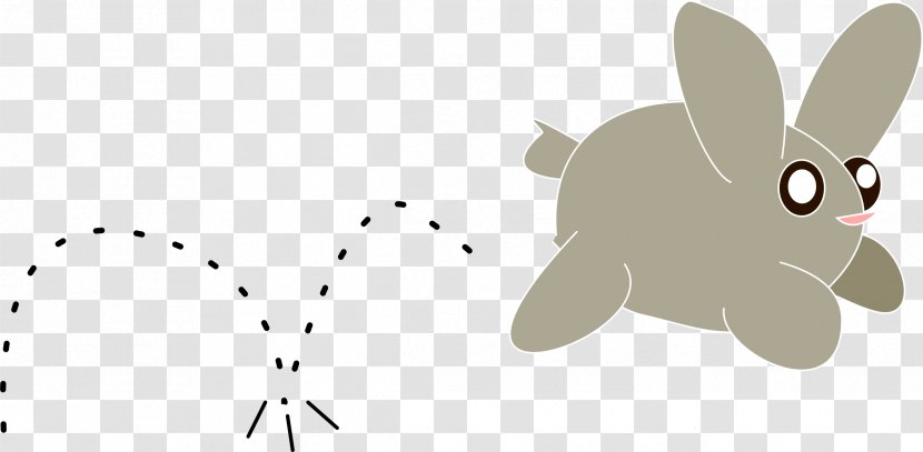 Easter Bunny Rabbit Hare Clip Art - Tree Transparent PNG