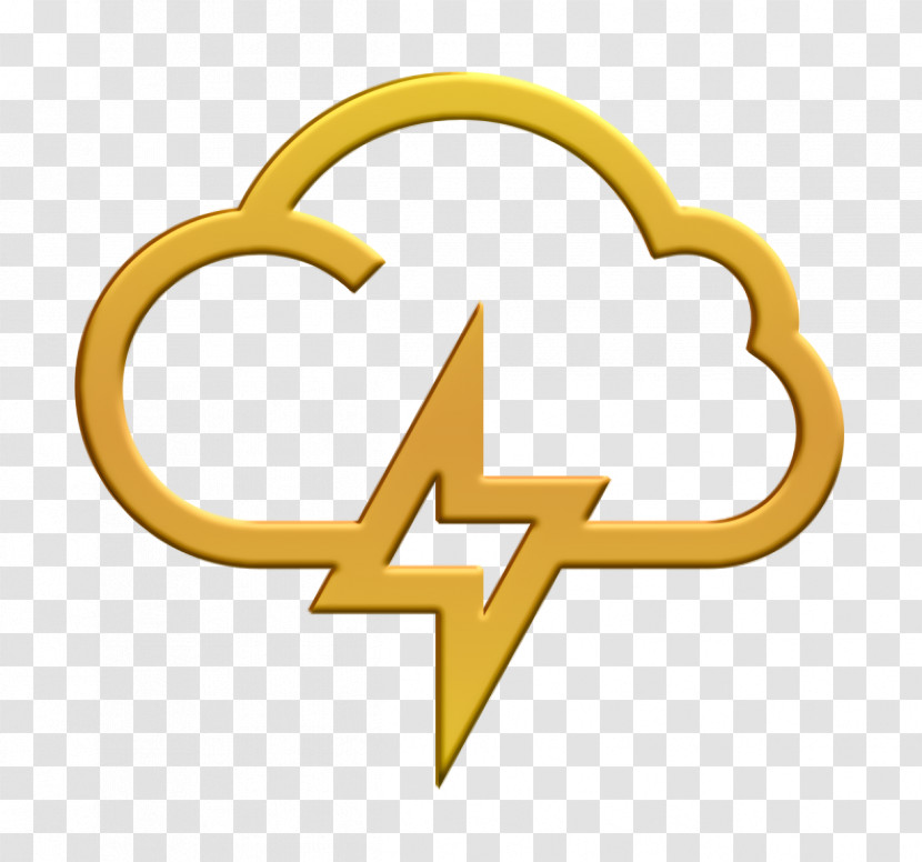 Storm Icon Thunder Icon Sustainable Energy Icon Transparent PNG