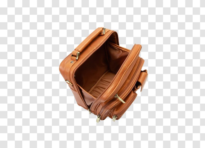 Bag Leather Travel Hand Luggage Backpack - Strap - A Brown Transparent PNG