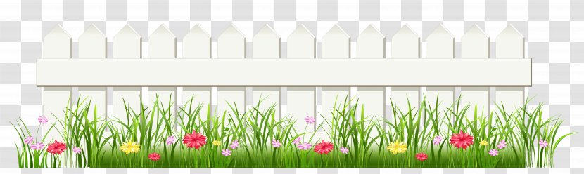 Picket Fence Chain-link Fencing Flower Clip Art - Tulip Transparent PNG
