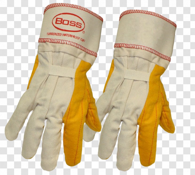 Cycling Glove Cuff Natural Rubber Leather - Safety - Work Gloves Transparent PNG