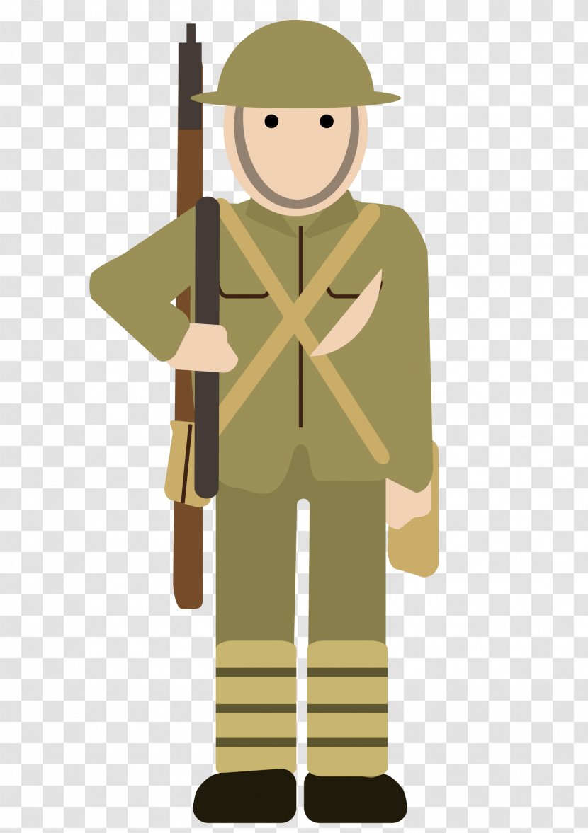 First World War Simple History A Guide To I Second Soldier Clip Art - Cartoon - Soldiers Transparent PNG
