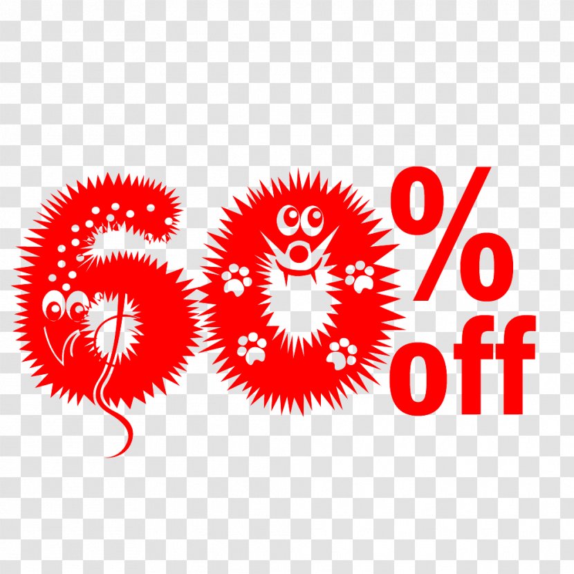 Cute Hairy Halloween 60% Off Discount Tag. - Nyx Cosmetics - Beauty Brands Transparent PNG