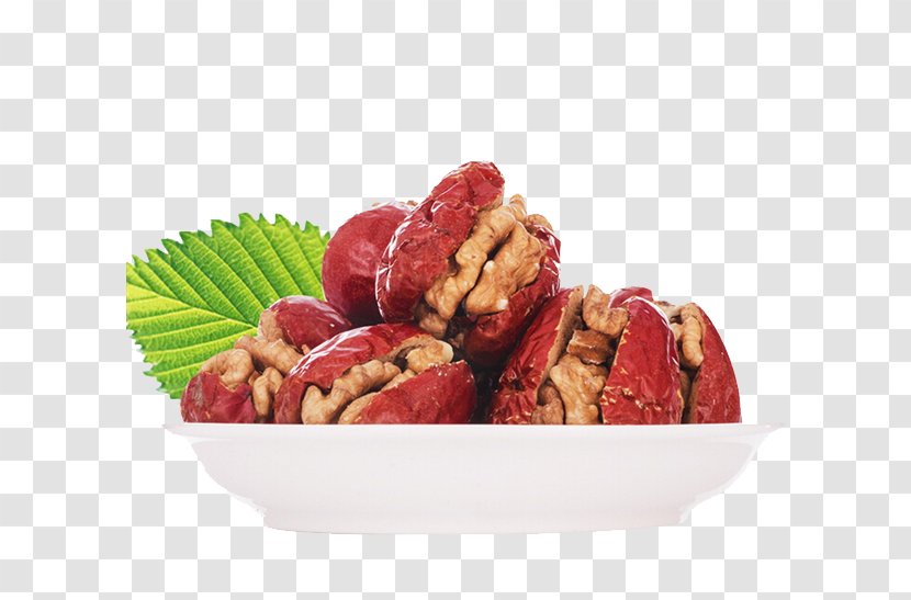 Jujube Walnut Dried Fruit Ruoqiang County - Food - A Clip Transparent PNG