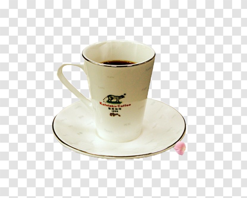 Espresso Coffee Cup Caffxe8 Americano Kopi Luwak - Cat Mug Transparent PNG