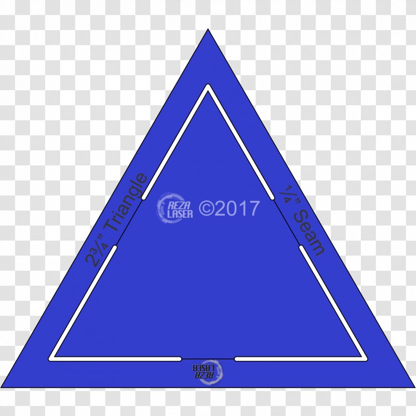 Color Triangle Blue Polygon Geometric Shape - Numeral Transparent PNG