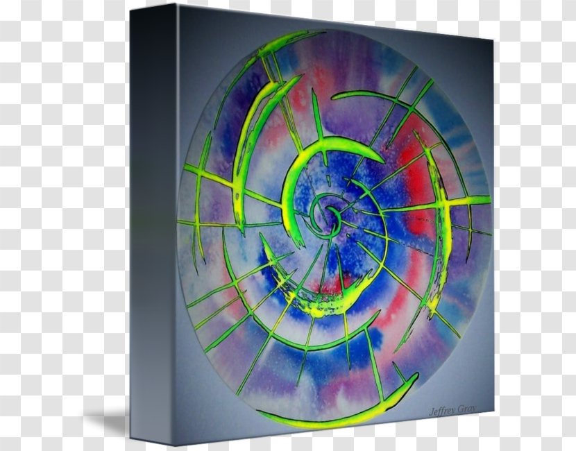 Circle Spiral Modern Art Organism - Colorful Steller Transparent PNG