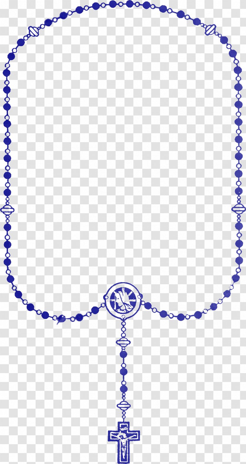 Rosary Prayer Beads Chaplet Of The Divine Mercy - Body Jewelry - Folding Clipart Transparent PNG