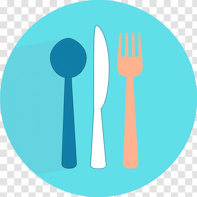 Fork Font Logo Product Design - Plate Transparent PNG