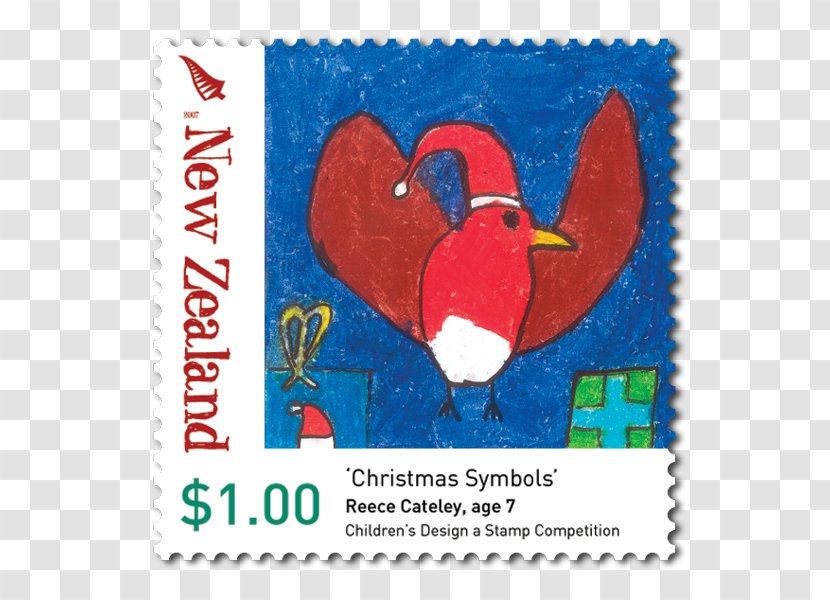 Christmas Stamp Postage Stamps New Zealand Collecting - Symbol Transparent PNG