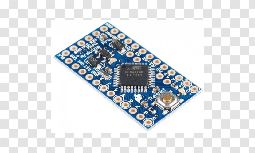 Arduino SparkFun Electronics MINI ATmega328 Adafruit Industries - Printed Circuit Board - Mini Transparent PNG