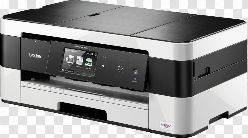 Multi-function Printer Brother Industries Inkjet Printing - Duplex - Material Transparent PNG